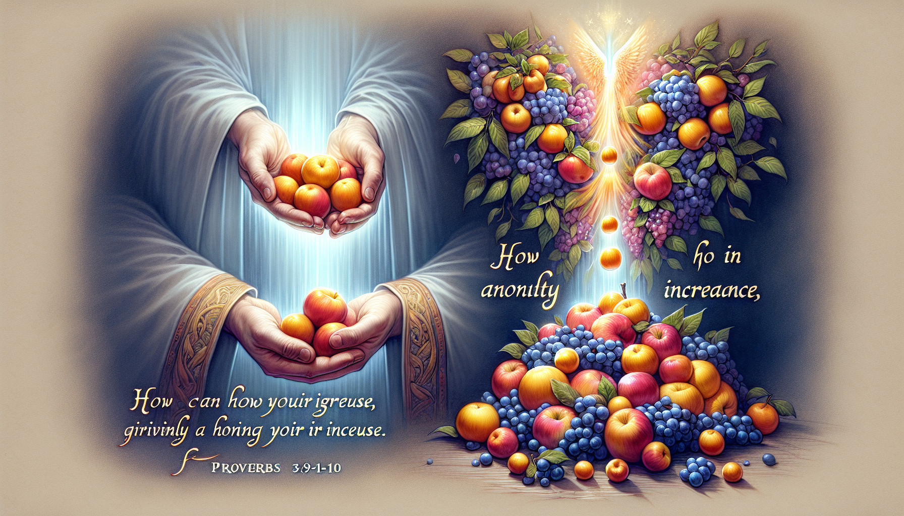 How to Honor God with Your Increase (Proverbs 3:9-10)